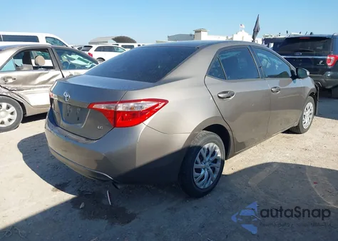 2017 Toyota Corolla Le from USA, damaged, VIN 5YFBURHE7HP600369